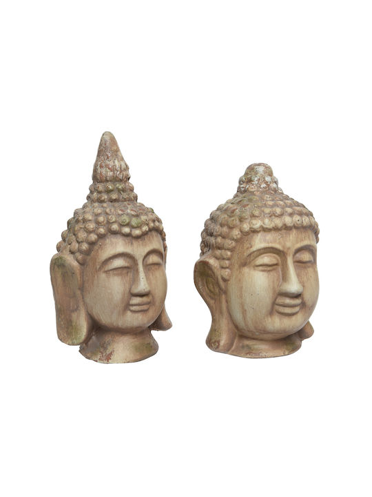 Kaemingk Decorativ Buddha Polirășină în 2 Drawings 18.5x18.5cm 1buc