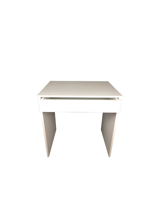 Birou Vardo Din Lemn Alb 73x50x74,5 cm
