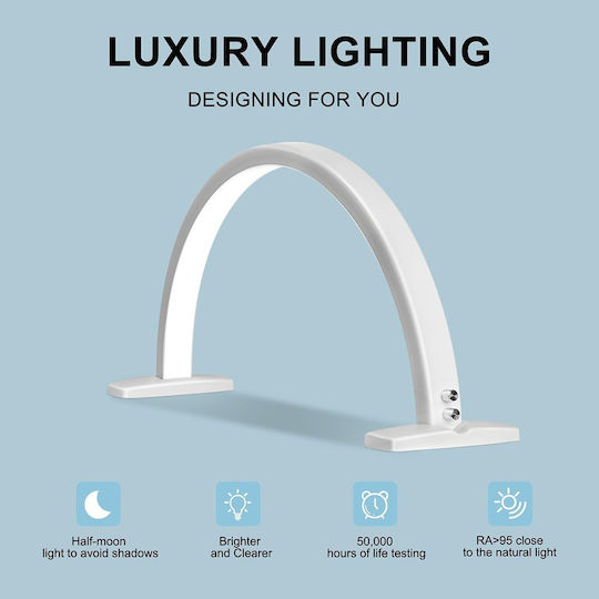 Moon Dekorative Lampe Weiß