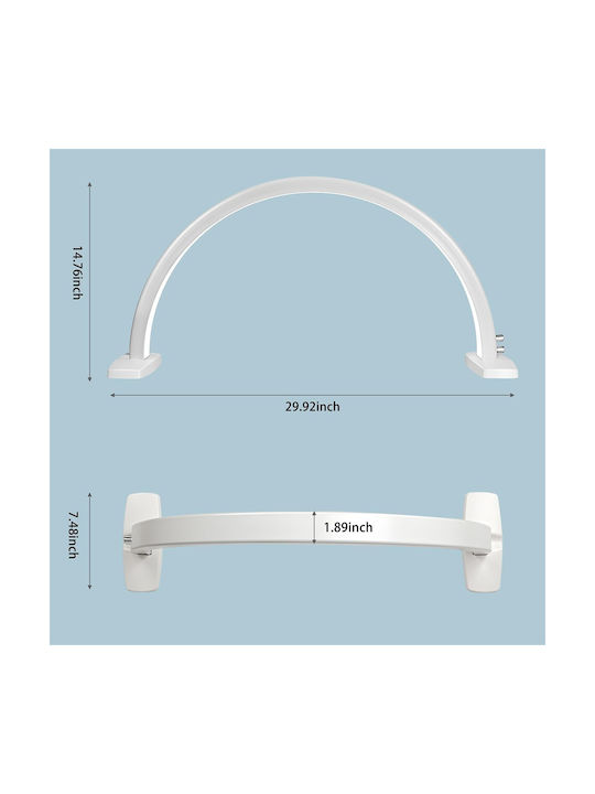 Moon Dekorative Lampe Weiß