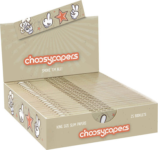 Choosypapers Χαρτάκια King Size Slim 32φ Comic Hands