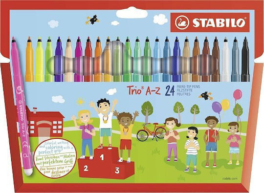 Stabilo Markers 24 Colours 24pcs