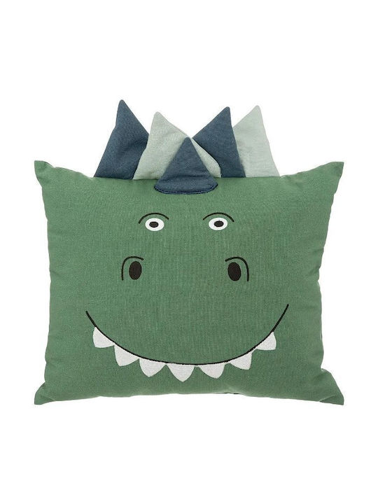 Atmosphera Kids Decorative Pillow Dinosaurus Green 40x40cm