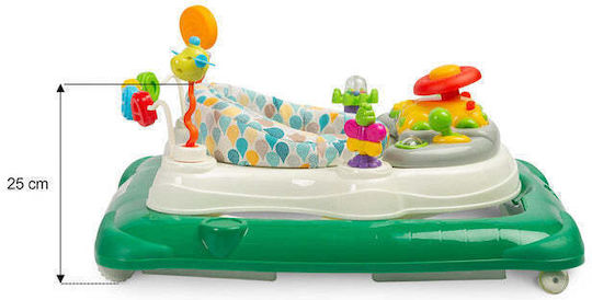 Caretero Baby Walker for 6+ Months Green