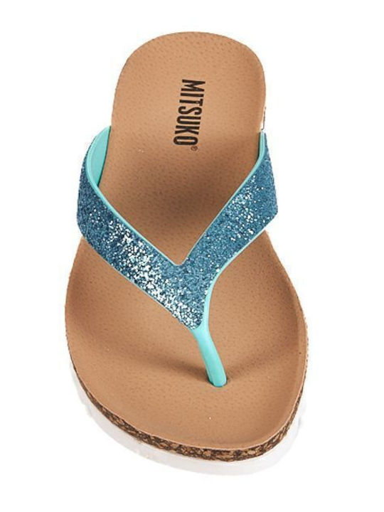 Women's Flip Flops Turquoise