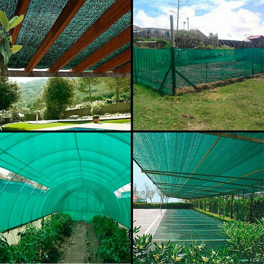 Δίχτυ Σκίασης Πράσινο σε Ρολό 6x50m