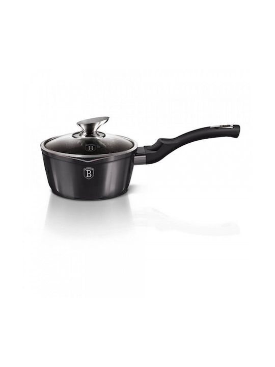 Berlinger Haus Metallic Line Carbon Pro Edition Κατσαρολάκι Γάλακτος από Αλουμίνιο 1.2lt / 16cm