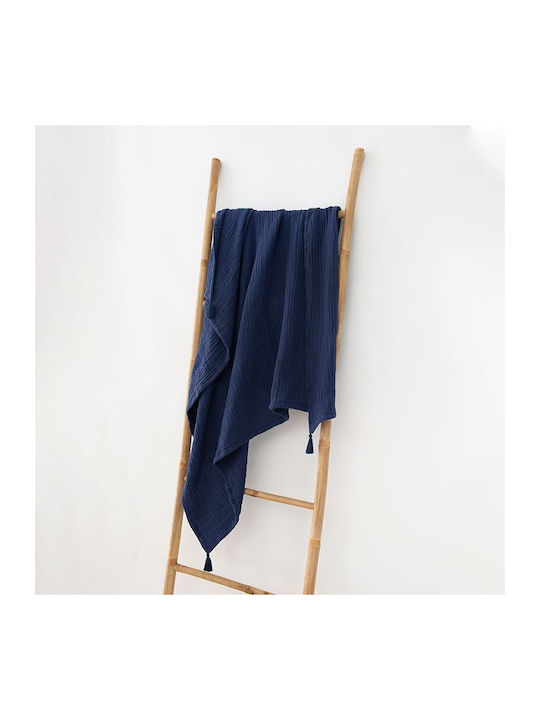 Cool Club Blanket Cot Gray Blue