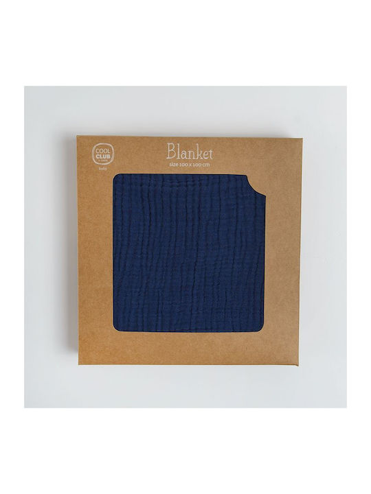 Cool Club Blanket Cot Gray Blue