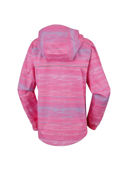 Columbia Kids Casual Jacket with Lining & Hood Pink