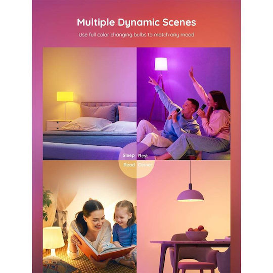 Govee Smart Bulb LED 9W for Socket E27 RGB 800lm