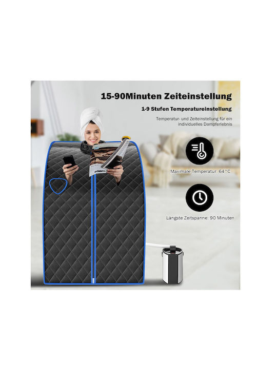 Costway Einzelsauna Innenbereich B78xT87xH101cm