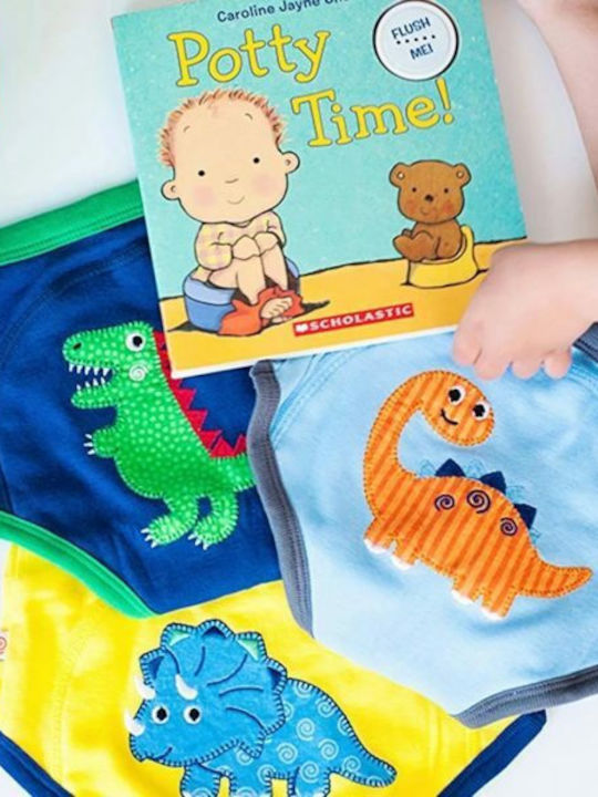 Zoocchini Jurassic Pals Kids Diaper Underwear Set 3pcs