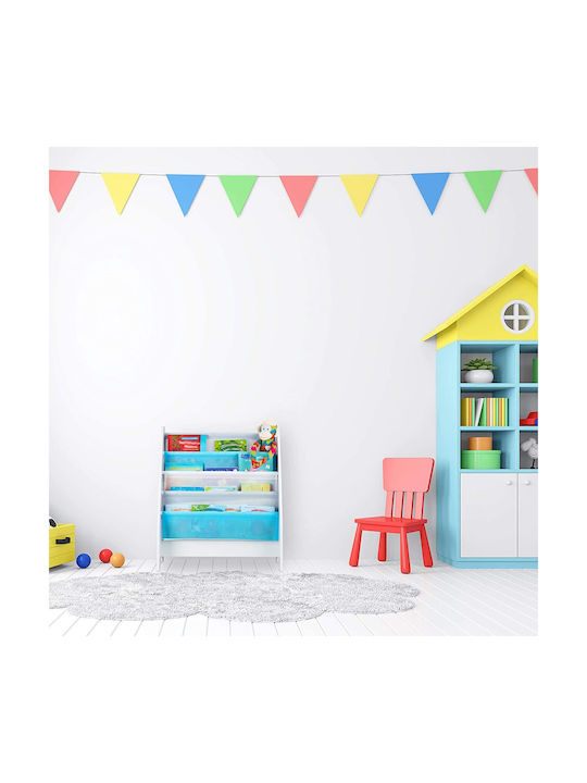 Boden Bücherregal Holz Mehrfarbig 61x29x74cm