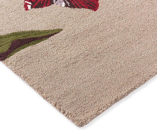 Ted Baker Botanical Tulip Covor De exterior Rectangular Burgundy