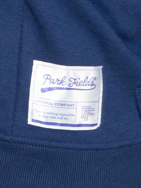 Sweatshirt with Hood Blue
