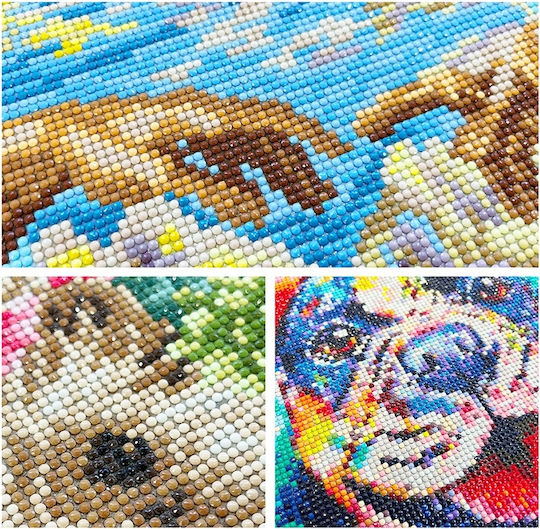 Large 5d Diamond Embroidery Set Image Mosaic D33