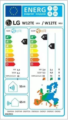 LG Libero Κλιματιστικό Inverter 12000 BTU A++/A+ με Λειτουργία Jet