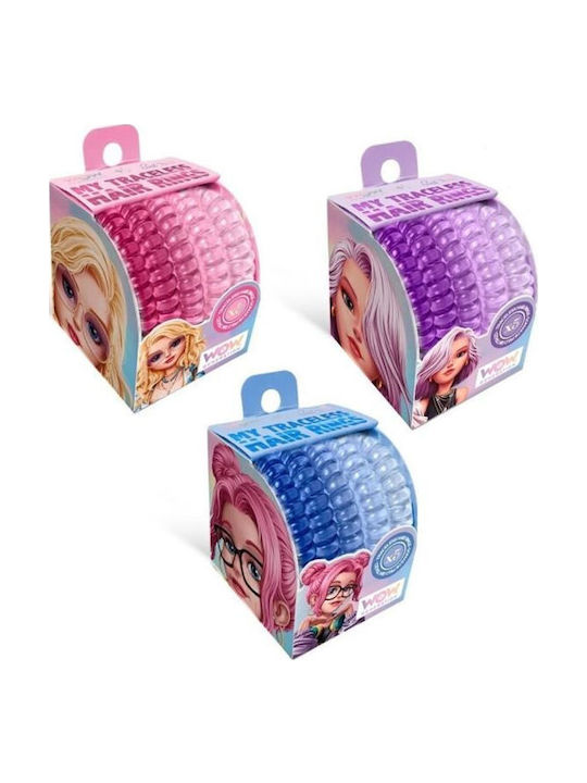 WOW Generation Set Elastice și Agrafe de Păr pentru Copii Multicolore 5 Bucăți