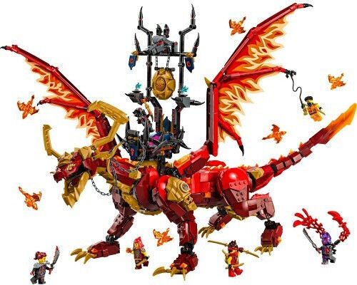 LEGO Ninjago Dragonul Sursă Al Mișcării pentru 12+ Ani 71822