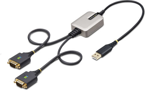 Startech 2-Port USB-Adapter Serienkabel