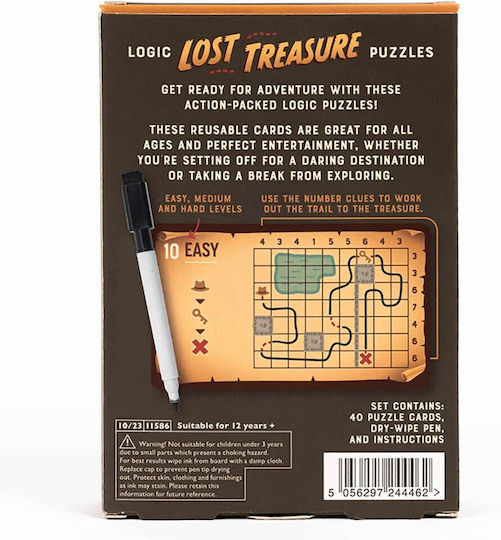 Professor Puzzle Lost Treasure Γρίφος για 12+ Ετών BT-25