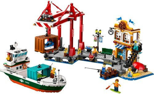 LEGO City Seaside Harbor With Cargo Ship για 8+ Ετών 1226τμχ