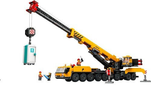 LEGO City Yellow Mobile Construction Crane for 9+ Years 1116 Pieces