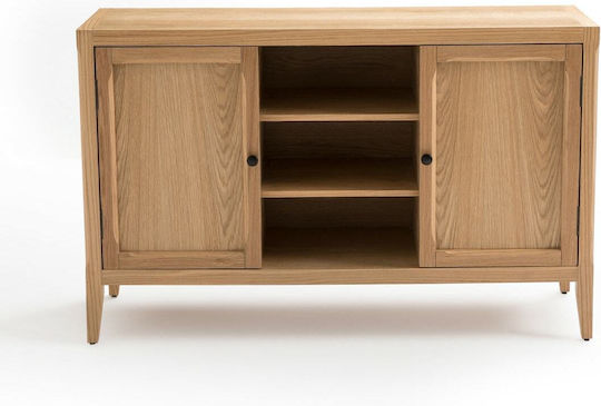 La Redoute Collections Möbel Badezimmerschrank B128xT44xH80cm Eiche
