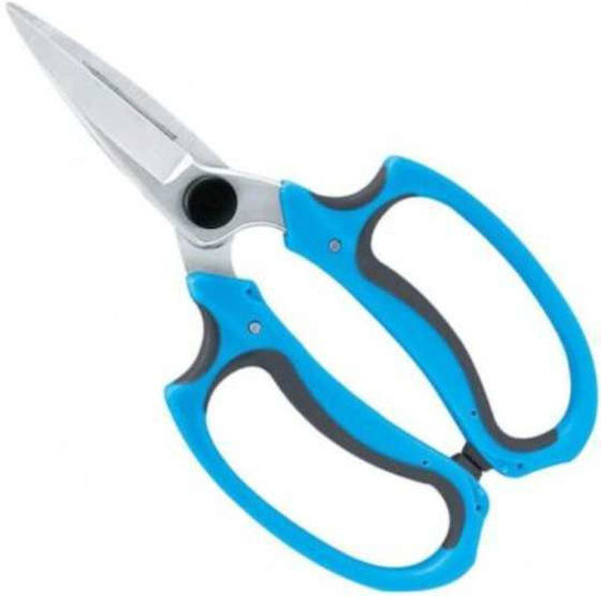 Schere 19cm mit Kunststoff Klinge Blau 1Stück