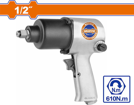 Wadfow WAT1512 Αερόκλειδο 1/2" με Μέγιστη Ροπή 62.2kgm