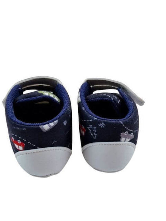 Bebiccino Βρεφικά Sneakers Αγκαλιάς Μπλε