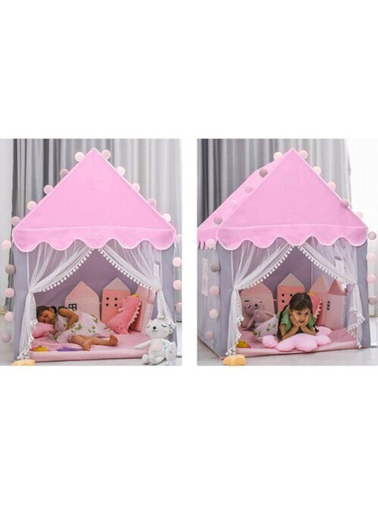 Kids Castle Play Tent Pink