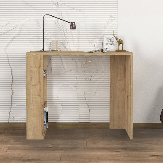 Birou Netenia 90x40x74 cm Stejar Safir