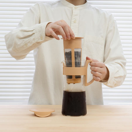Hario Mizudashi Coffee Pot Mini Cold Brew Infuser Creamy