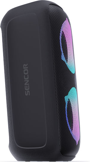 Sencor SSS 3500 Bluetooth-Lautsprecher 80W mit Akkulaufzeit bis zu 18 Stunden Schwarz