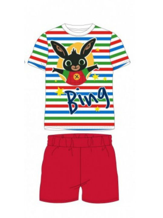 Disney Kinder Schlafanzug Sommer Baumwolle RED 801-0256-0003