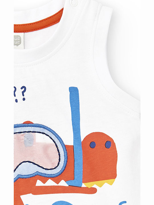 Kids' Shirt Sleeveless White