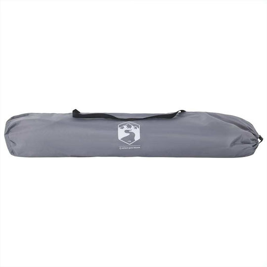 vidaXL Καλοκαιρινή Σκηνή Camping Γκρι για 3 Άτομα 370x180x116εκ.