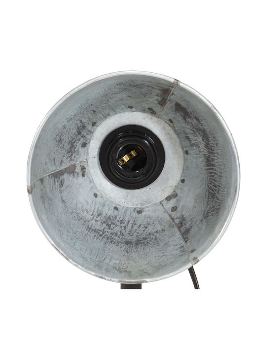 vidaXL Office Lamp for Socket E27 in Silver Color
