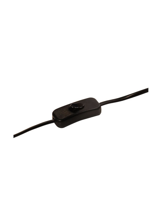 vidaXL Office Lamp for Socket E27 in Black Color