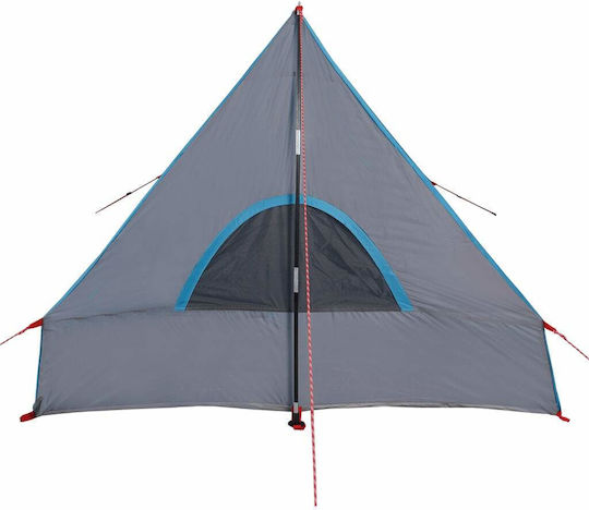 vidaXL Camping Tent Blue for 2 People 210x150x120cm