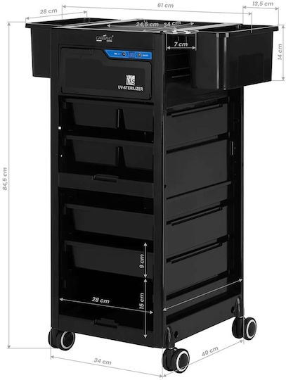 Hair Salon Maintenance Cart