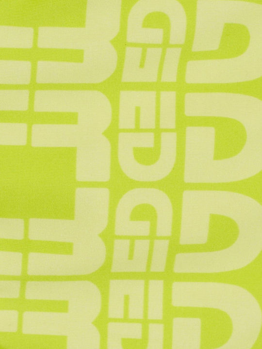Slip Bikini Cu Dantelă Lime