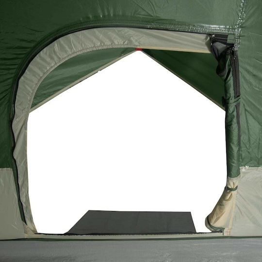 vidaXL Camping Tent Igloo Green for 6 People