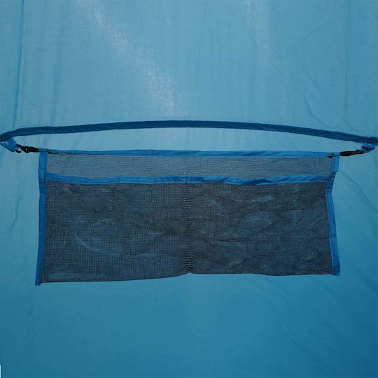 vidaXL Cort Tip Teepee Culoare Albastru pentru 7 Persoane