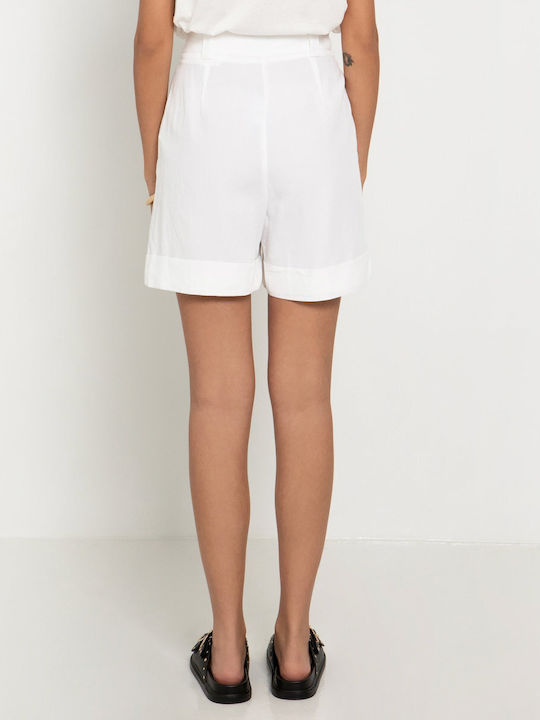 Toi&Moi Women's Bermuda Shorts White