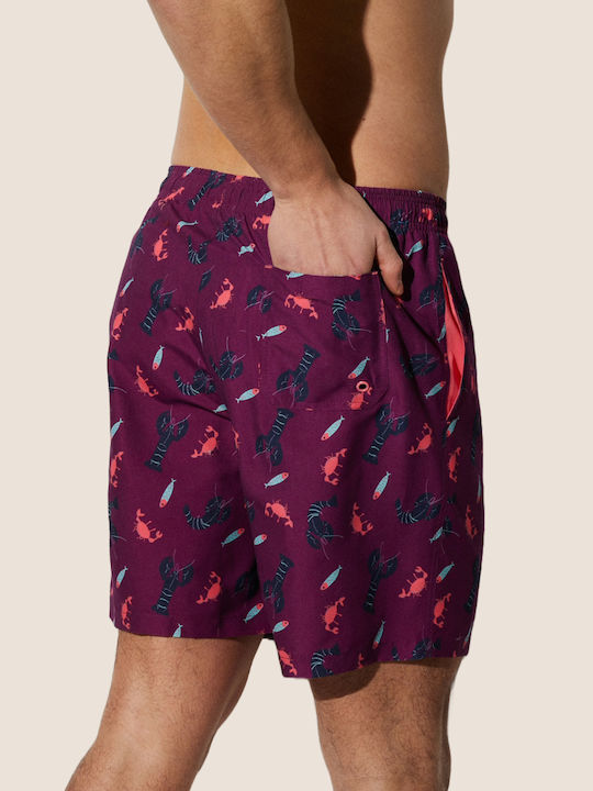 Men's Swimwear Shorts Purple