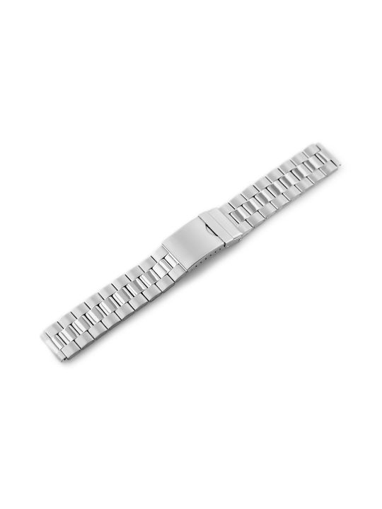 Μεταλλικό Μπρασελέ Ασημί 18mm