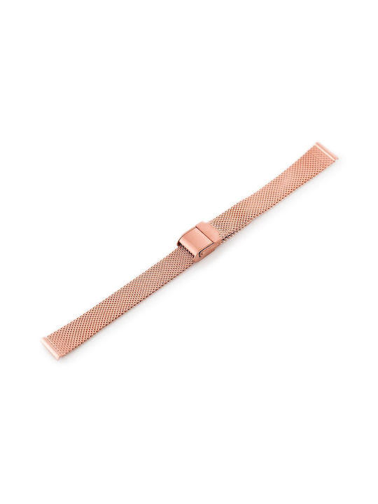 Metallic-Armband Rose Gold 14mm